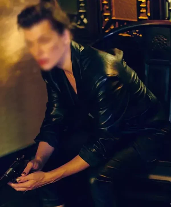 The Rookies Bruce Leather Black Blazer Jacket