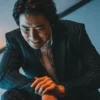The Roundup No Way Out Joo Seong-Cheol Black Strip Suit