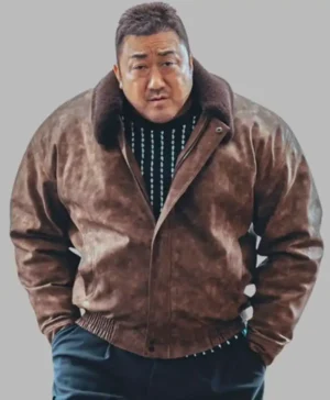 The Roundup Punishment Ma Dong-seok Brown Jacket