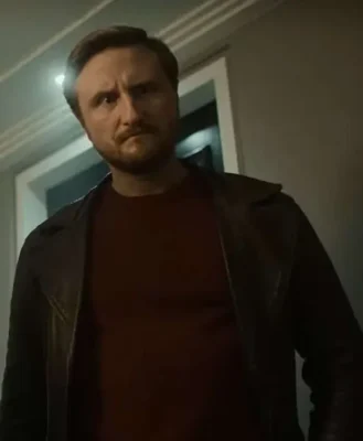 The Signal Michael Kranz Leather Coat For Men
