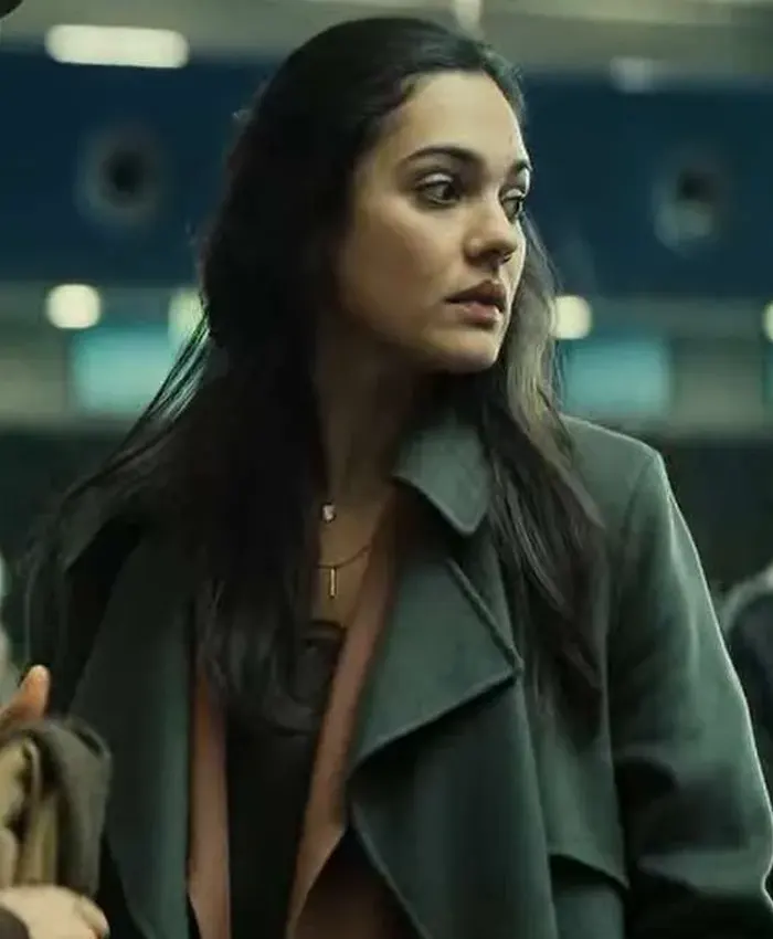 The Signal Mira Grey Trench Coat For Sale