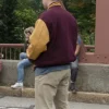 The Society Emilio Garcia-Sanchez Varsity Jacket back look