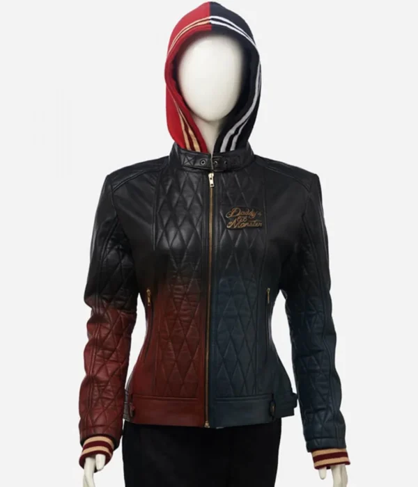 The Suicide Squad Margot Robbie Daddy’s Lil’ Monster Leather Jacket