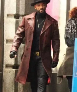 The Suicide Squad Will Smith Brown Trench Coat 510x638 1