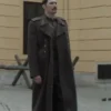 The Tattooist of Auschwitz Captain Petrov Long Grey Coat
