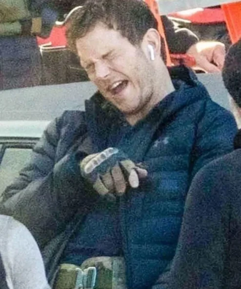 The Tomorrow War 2021 Dan Quilted Parachute Hooded Jacket