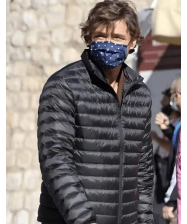 The Unbearable Weight of Massive Talent Pedro Pascal Black Puffer Jacket