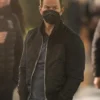 The Union Mark Wahlberg Black Bomber Jacket