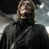 The Walking Dead Daryl Dixon Cotton Black Coat For Sale