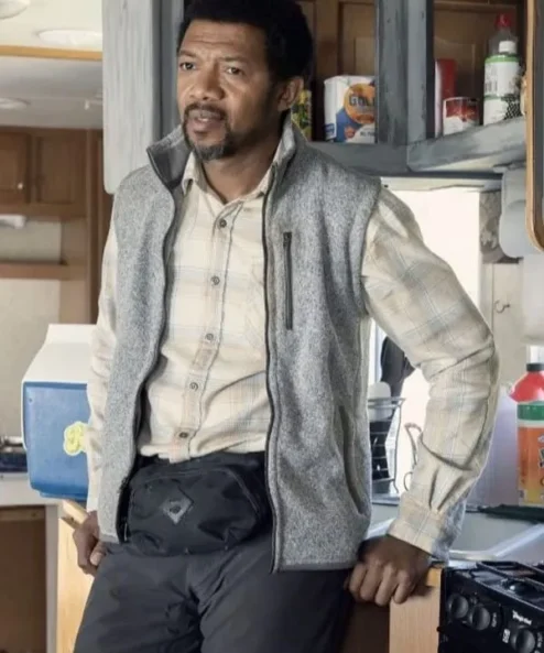 The Walking Dead S10 Franklin Grey Vest