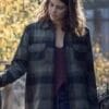 The Walking Dead S10 Lauren Cohan Plaid Flannel Jacket