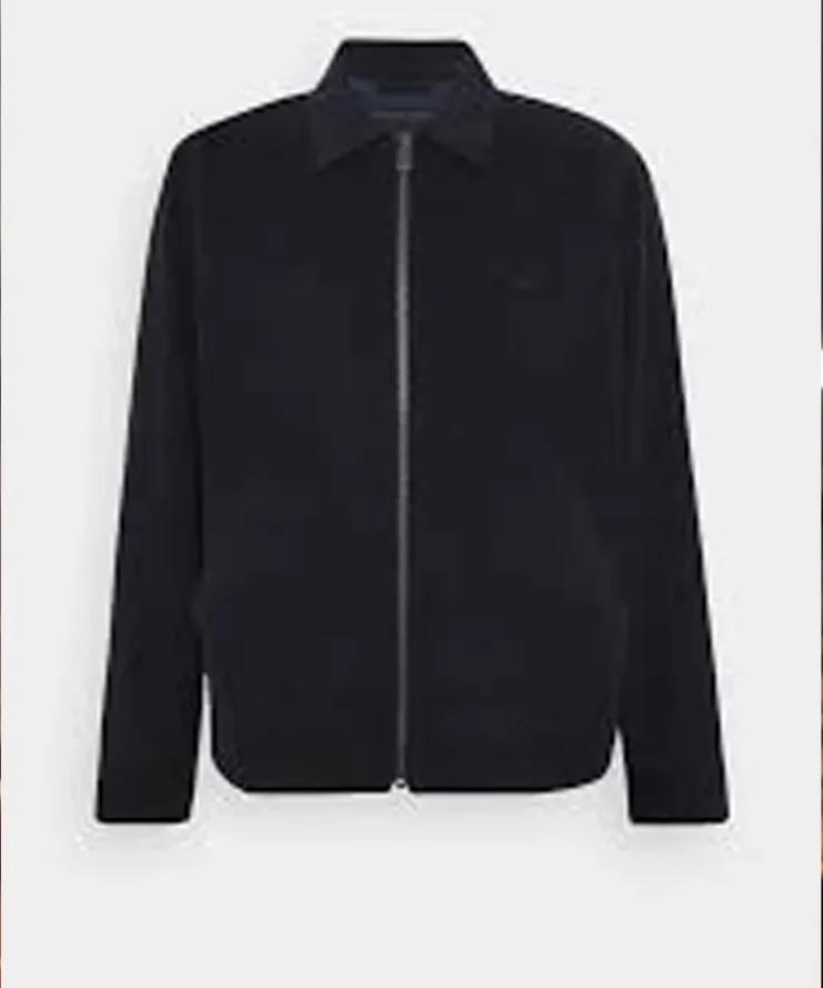 The Wilds Black Luke Corduroy Shirt Style Jacket