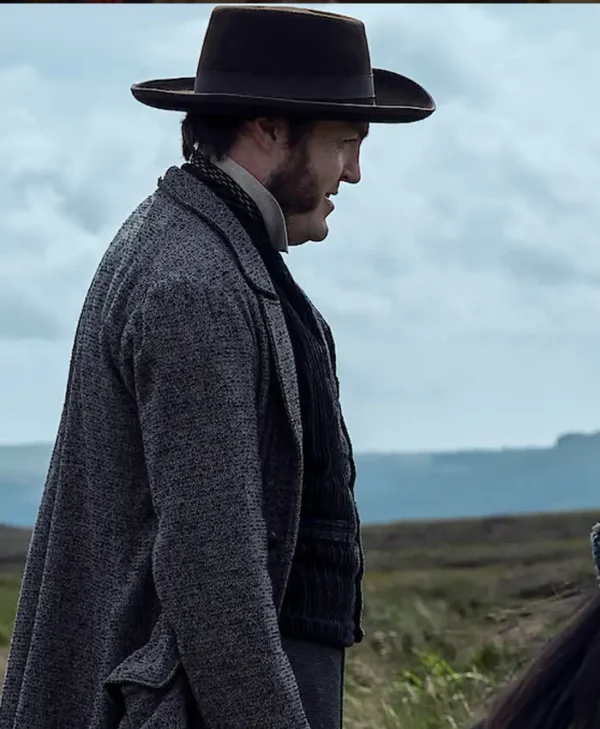 The Wonder William Byrne Gray Wool Coat