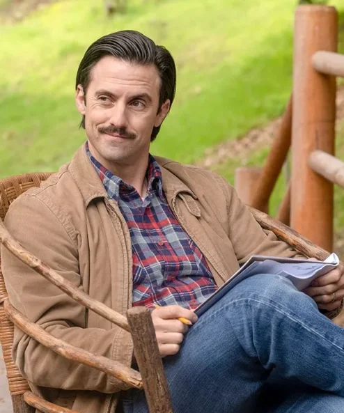 This Is Us Season 4 Jack Pearson Brown Denim Jacket
