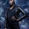 Thunder Black Lightning Anissa Pierce Leather Jacket
