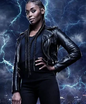Thunder Black Lightning Anissa Pierce Leather Jacket