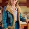 Tiera Skovbye Ride 2023 Blue Denim Jacket