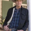 Timothy Olyphant Justified Black Sherpa Jacket