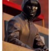 Buy Now Squid Game Frontman Black Hooded Coat