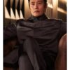 Tom Choi Movie Squid Game Frontman Black Hooded Coat