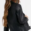 Toni Topaz Riverdale S05 Black Biker Jacket back look