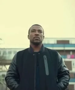 Top Boy Dushane Black Bomber Jacket