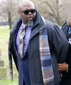 Tory O. Davis The Chi Wool Black Coat