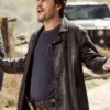 Training Day Bill Paxton Black Leather Jacket