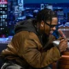 Travis Scott The Tonight Show Brown Jacket
