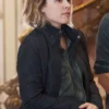 True Detective Ani Bezzerides Black Quilted Jacket