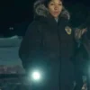 True Detective S04 Evangeline Navarro Black Parka