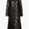 Truth-Quilted-Black-Faux-Leather-Coat-For-Sale