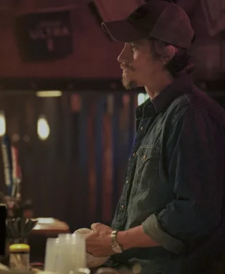 Tulsa King Garrett Hedlund Denim Jacket