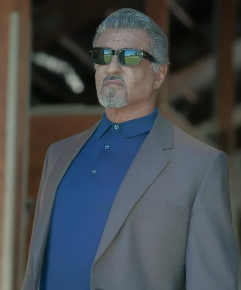 Tulsa King Sylvester Stallone Blazer 1