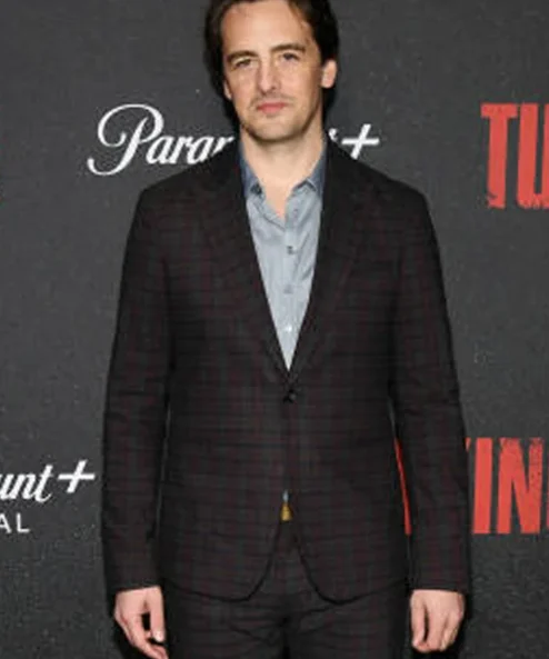 Tulsa King Vincent Piazza Buttoned Blazer