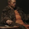 Tyler Durden Brown Fur Coat 1