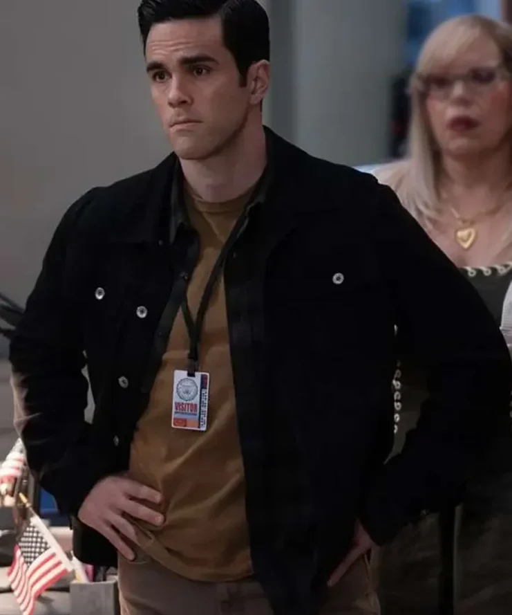 Tyler Green Criminal Minds S017 Black Suede Jacket