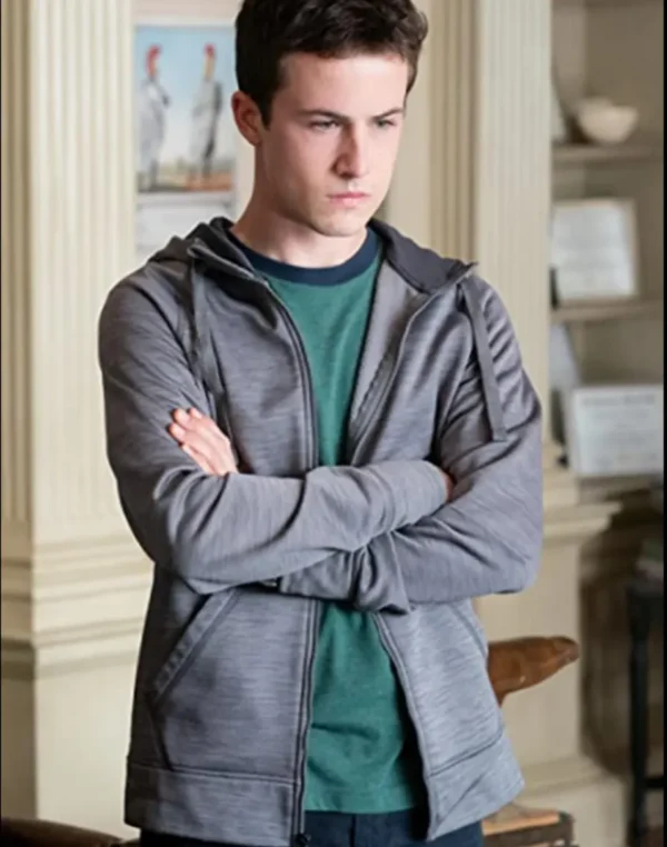 Tyler Shultz The Dropout Grey Fleece Hoodie Jacket