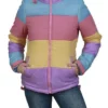 Unicorn Store Brie Larson Tricolor Jacket