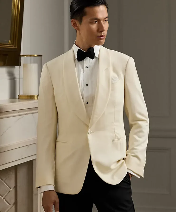 Unisex Tuxedo Smoking Jacket 2