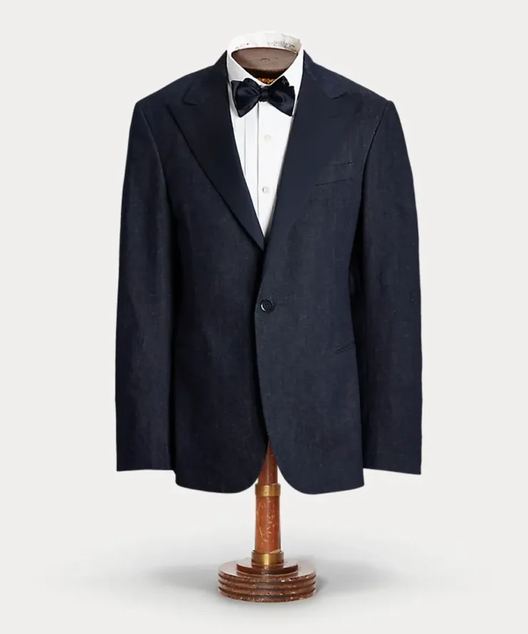 Unisex Tuxedo Smoking Jacket 4