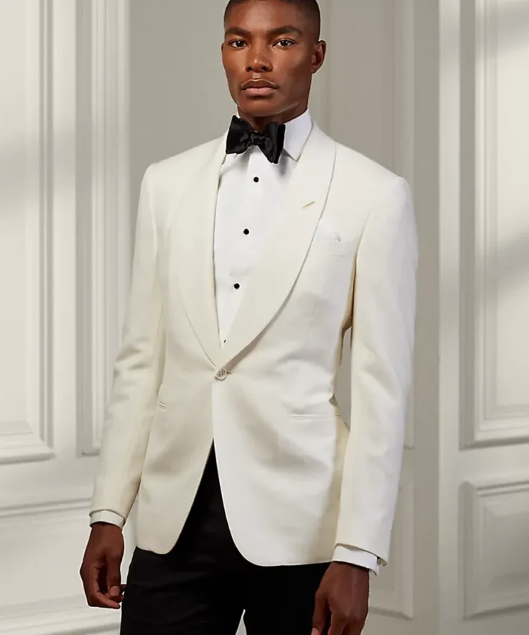 Unisex Tuxedo Smoking Jacket