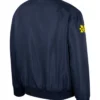University of Michigan Zip Up Bomber Varsity Jacket