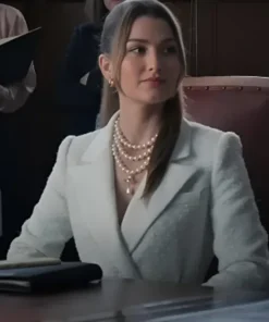 Upgraded 2024 Suzette White Coat