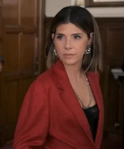 Upgraded Claire Red Coat