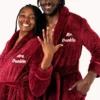 Valentine Day Robe For Couples