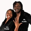 Valentine Day Robe For Couples Black