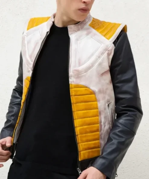 Vegeta Dragon Ball Z Leather Costume Jacket