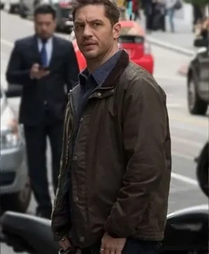 Venom Tom Hardy Brown Cotton Jacket