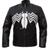 Venom Tom hardy Leather Slimfit Black Jacket